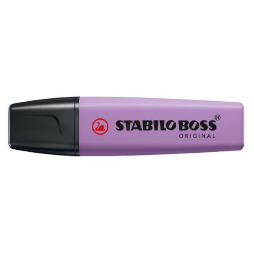 STABILO BOSS WILDFLOWER EVIDENZIATORE PUNTA A SCALPELLO 2/5 mm VIOLA CONF 10 Pz.